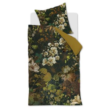 Kardol by Beddinghouse Dekbedovertrek Botanisch Groen Bloemen Katoen