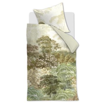 Beddinghouse Dekbedovertrek Groen Katoen 1-persoons 155 x 220 cm