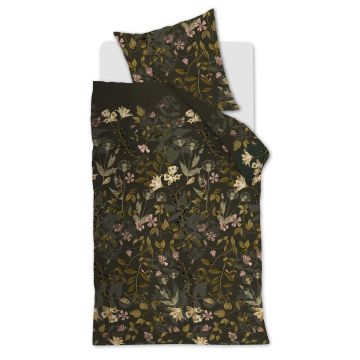 Beddinghouse Dekbedovertrek Groen Katoen 1-persoons 155 x 220 cm