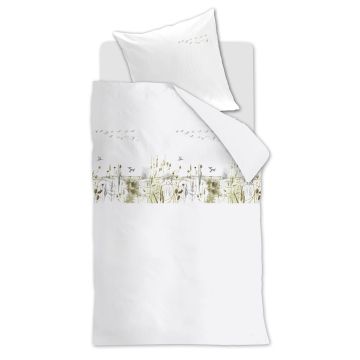 Marjolein Bastin Dekbedovertrek Naturel Natuurprints Katoen