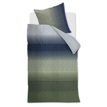 Beddinghouse Dekbedovertrek Blauwgroen Katoen 1-persoons 155 x 220 cm