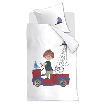 Beddinghouse x Fiep Amsterdam Dekbedovertrek Pluk Multi Katoen Beddinghouse x Fiep Amsterdam Dekbedovertrek Pluk Multi Katoen