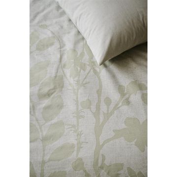 Ariadne At Home Dekbedovertrek Lichtgroen Plant