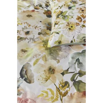 Kardol By Beddinghouse Dekbedovertrek Aquitaine Groen 1-persoons 140 x 200/220 cm