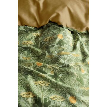 At Home By Beddinghouse Dekbedovertrek Olijfgroen