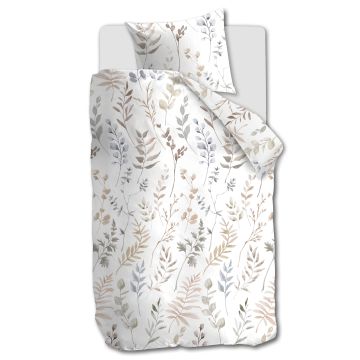 Ariadne At Home Dekbedovertrek Twigs Wit 1-persoons 140 x 200/220 cm