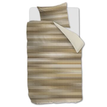 Beddinghouse Dekbedovertrek Elie Naturel 1-persoons 140 x 200/220 cm Beddinghouse Dekbedovertrek Elie Naturel 1-persoons 140 x 200/220 cm