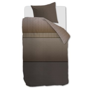Beddinghouse Dekbedovertrek Bruin 1-persoons 140 x 200/220 cm (0)