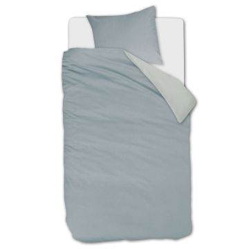 Beddinghouse Dekbedovertrek Warm Blauw 1-persoons 140 x 200/220 cm