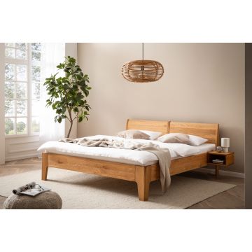 eiken houten bed