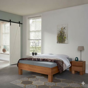 Eiken houten bed Sliven