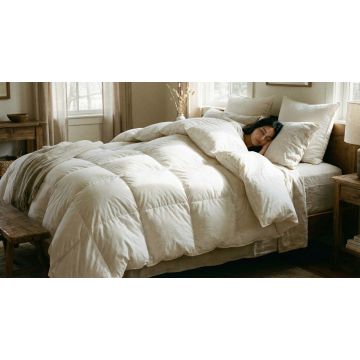 Savanne Spitsbergen eenden donzen winterdekbed